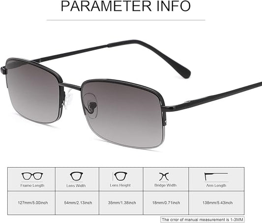 YIMI Full Lens Spring Hinges Reading Glasses UV400 Protection Sun Readers Computer Blue Light Blocking Glasses for Men Women