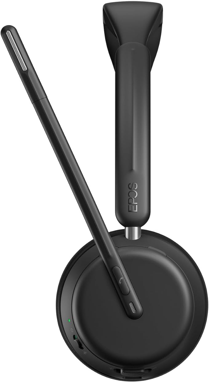 EPOS Impact 1030 Single-Sided Wireless Headset for PC with Noise-Canceling Mic, AI Voice Clarity, Super Wideband Audio, All-Day Comfort, Ideal for Office Professionals, Microsoft Teams Certified