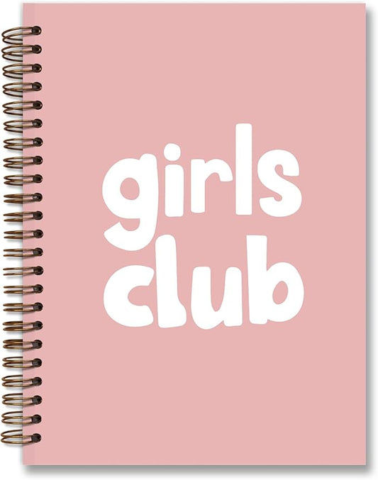 Pink Preppy Notebook,Preppy Journal, Girly Notebook,Preppy Gifts for Women,Pink Office Supplies,Preppy Office Supplies,Spiral Notebook 5.5x8.3 Inch