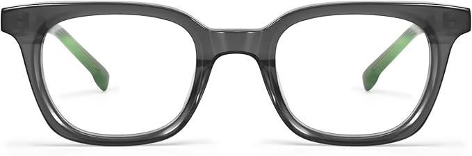 Dollger Blue Light Blocking Glasses For Woman Men Thick Frame Round Non-Prescription, pertain Work，Computer Gaming，TV