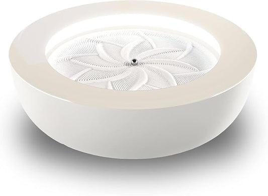 Homedics Drift Sandscape, Perpetual Motion Machine, Zen Garden, Meditation Accessories, Decorative Sandscape, Bluetooth, iOS, Android, by Homedics (16 Inch (Medium), Cream)