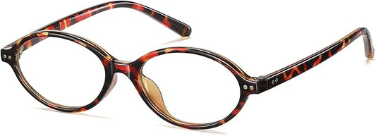 HAOLOTA Blue Light Blocking Glasses Women, Trendy Round Anti Eyestrain UV Glare TV Phone Computer Gaming Eyeglasses