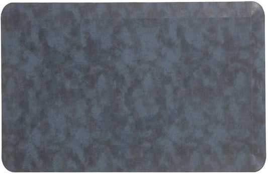 Mabel Home Anti Fatigue Floor Mat- 3 Size(20x32 & 20x39 & 24x70),16 Colors - Standing Desk Mat-Kitchen Floor Mat-Stain ResistantHome Non-Slip Bottom, Extra Soft (Blue, 20" x 32")