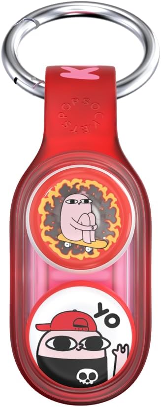 PopSockets PopPuck- Trick Magnet and Fidget Toy, Ketnipz - Skateboard