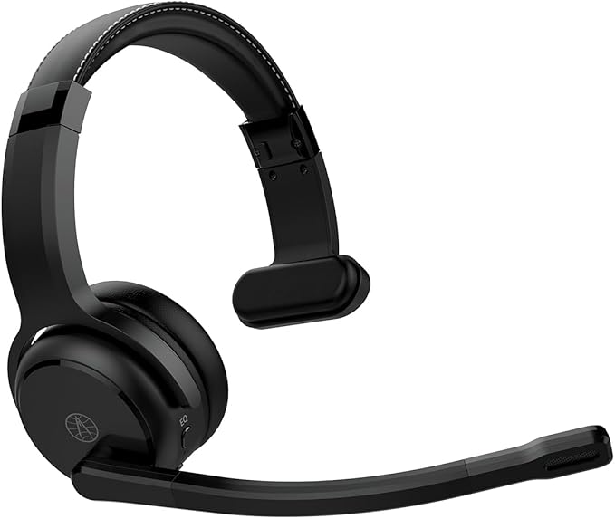 Rand McNally ClearDryve 100 Premium Wireless Headset for Clear Calls with Noise Cancellation, Long Battery Life, All-Day Comfort, Black
