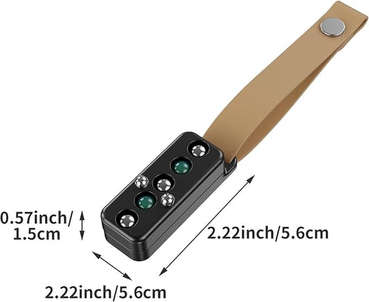 Fidget Slider, EDC Slider Fidget Toys for Adults Stress Relief, Green