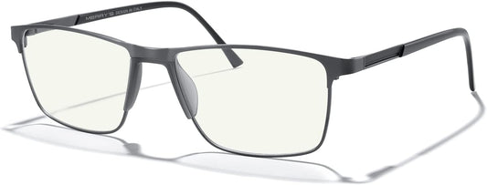 MERRY'S Fashion Blue Light Blocking Glasses - Reading Glasses Metal Frame Spring Hinge Readers for Men Eyeglasses