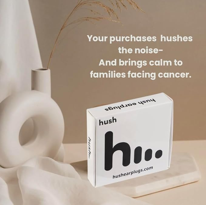 Hush Earplugs – Reusable Noise-Reducing, Earplugs for Sleep, Snoring, Focus, Work, Travel, Parenting & Sensory Relief | 21dB Hearing Protection | Custom Fit & All-Day Comfort