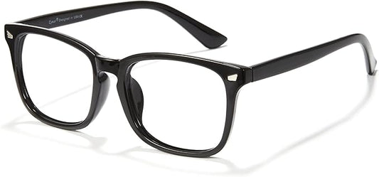 Cyxus 2024 Acetate Square Eyeglasses Frame Women Men Clear Lens Blue Light Blocking Glasses Eyewear Computer Glasses