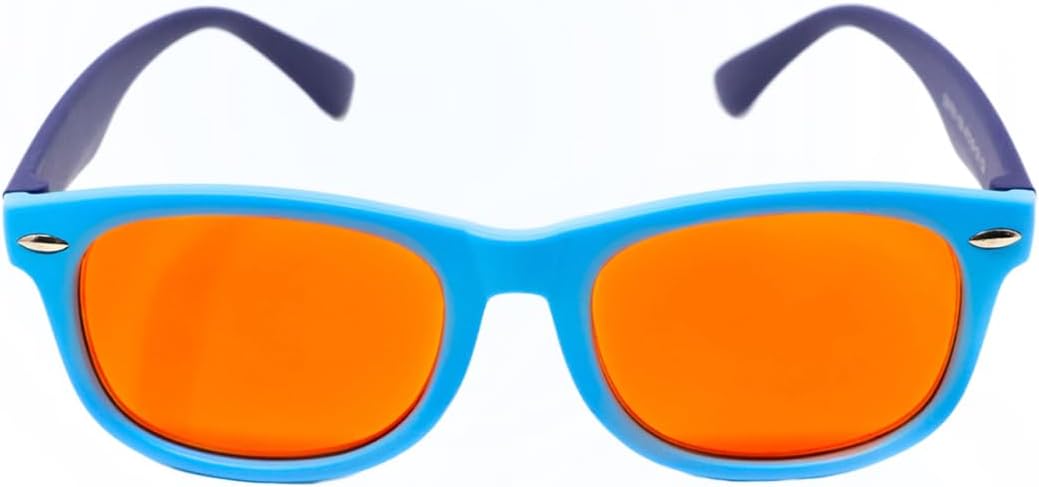 DefenderShield Kids Blue Light Blocking Glasses for Computer, Mobile, Video Games, Gaming