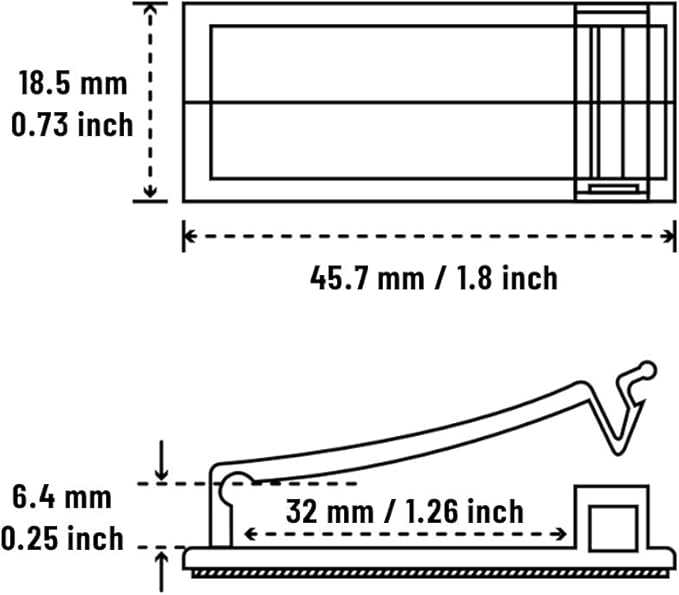 Cable Clips with Strong Self-Adhesive, XIAOXI Multipurpose Wire Clamps for Cable Management and Cable Runs, TV PC Wire Holder Sticky Tidy - White (20pcs)
