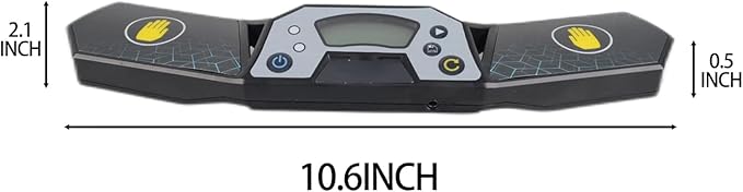 Timer with Mat for Professional Athletics, Touch Control Timer with Display, Timer for Cube Race Stack Competition a Great Gift for Boys and Girls