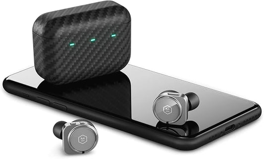 Master and Dynamic MW09 True Wireless Earphones Bluetooth Noise Cancelling Headphones/Earbuds Gunmetal/Silver