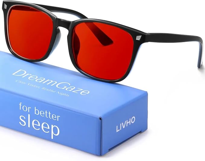 DreamGaze 99.9% Blue Light Blocking Glasses for Better Sleep - Anti Blue Light Glasses Men - Premium Computer Gaming Glasses