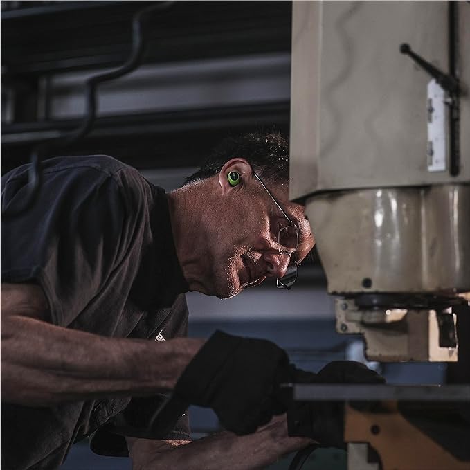 ISOtunes Free 2.0 Bluetooth Hearing Protection Earbuds - 25 dB NRR OSHA Approved Earbuds, Wireless Bluetooth Earplug Headphones for Work