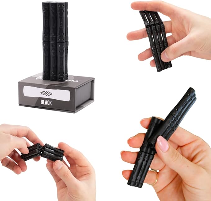 Stimagz Series II - Magnetic Fidget for Adults - Quiet Focus and Stress Relief Tool - Great for Meetings, Travel, or Daily Flow - Black