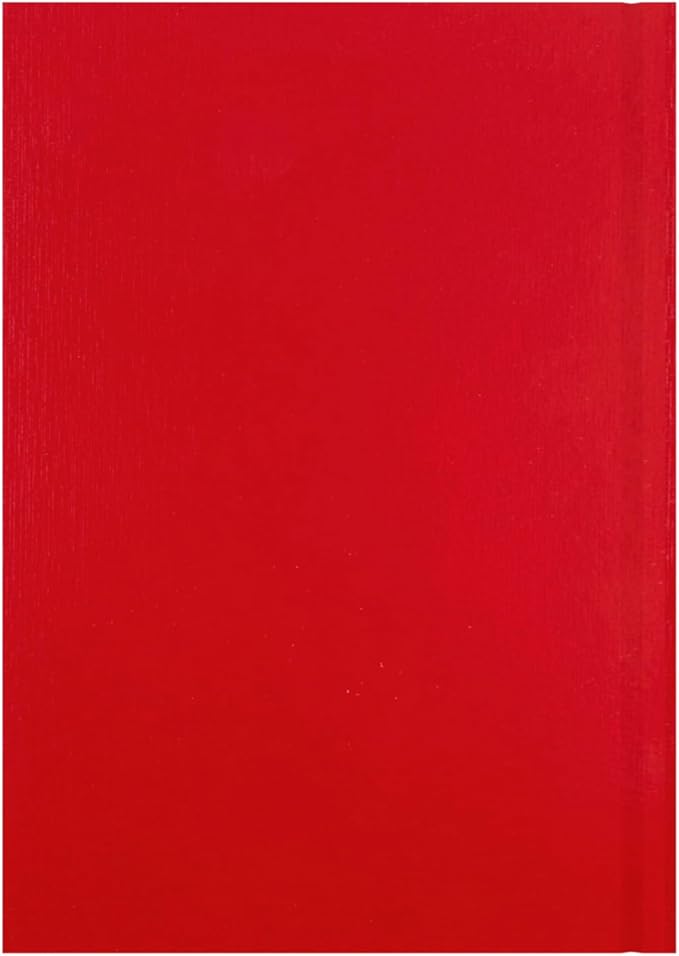 Collins 'Essentials' 12 Month Mid/Academic Year Planner, July 2025-July 2026 - ESSA51M.15-2526 -Day-to-Page Appointments Diary, A5 Hard Cover, Red