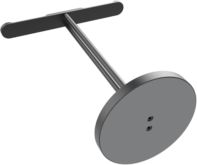 Dual Aluminum Headphones Stand Holder, Showcase Multi Headphones with Solid Heavy Base, Compatible with Gaming Headsets and Wireless Headphone Black