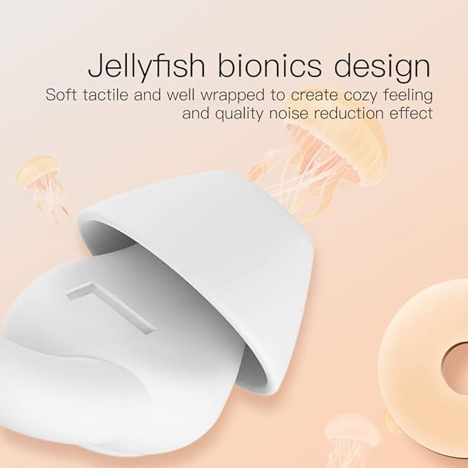 WUTAN Ear Plugs for Sleeping Noise Cancelling 14-38dB, Comfortable Soft Reusable Silicone Ear Plugs Noise Reduction Earplugs for Sleep Snoring Concert Work Travel