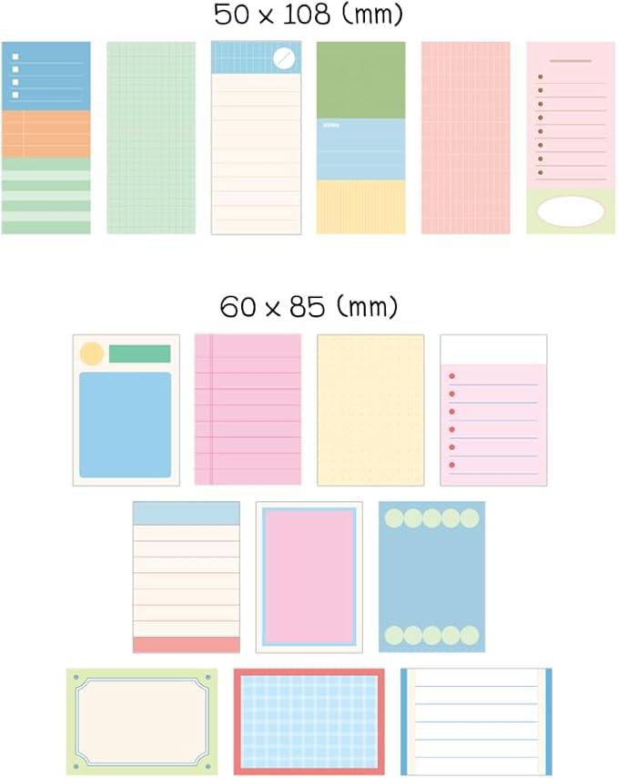 Monolike Plan Sticker Pack Series.2 (102Pcs) - Variety Pack, Journal, Scrapbook, Waterproof, Fancy Sticker