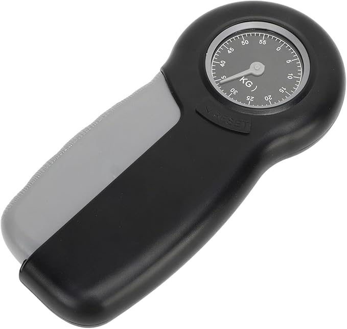 Hand Strengthener Grip Tester, Lightweight Portable ABS Hand Dynamometer for Measuring Grip Strength for Finger Trainer Wrist Strengthening Device Home Exercise