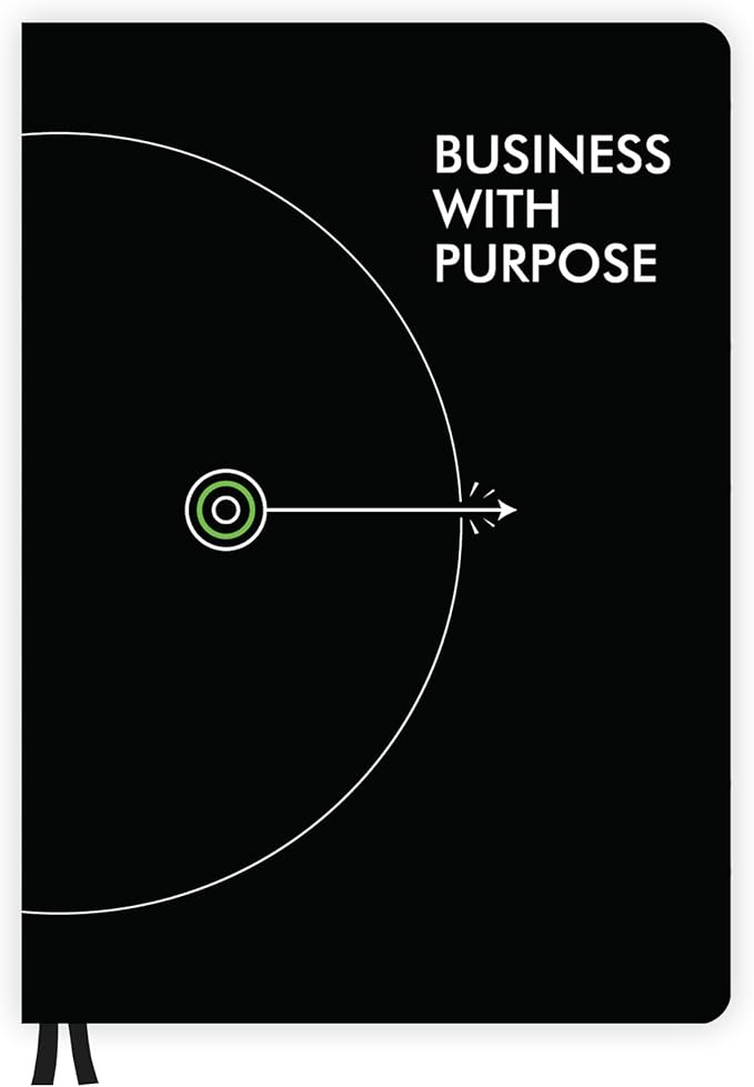 MOMENTUM PLANNER - Daily, Weekly, Monthly Business Productivity Planner Kit, Black Undated A5 size Planner - 192 Pages Journal Motivational stickers & Post cards - for Office, Students 2025