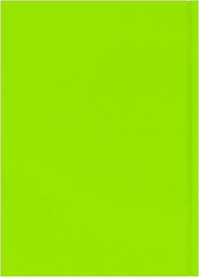 Collins 'Essentials' 12 Month Mid/Academic Year Planner, July 2025-July 2026 - ESSA43M.64-2526 - Week-to-View Appointments Diary, A4 Hard Cover, Lime