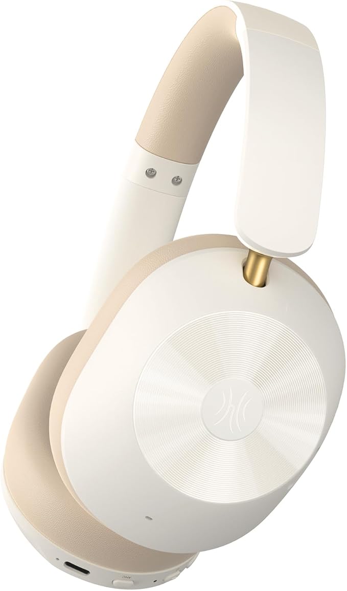 OneOdio Focus A5 Wireless Over-Ear Headphones, Hybrid Active Noise Cancelling, 75H Playtime, Hi-Res LDAC Wireless Audio, Bluetooth 5.4, Built-in Mic for Clear Calls, Low Latency Game Mode