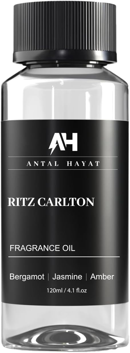 Essential Oil Aromatherapy Inspired by Luxury Hotels - Home Luxury Scent - Antal Hayat Diffuser Oil Scent - Diffuser Oil Blends for Aromatherapy (4.1 Fl Oz, Ritz Carlton)