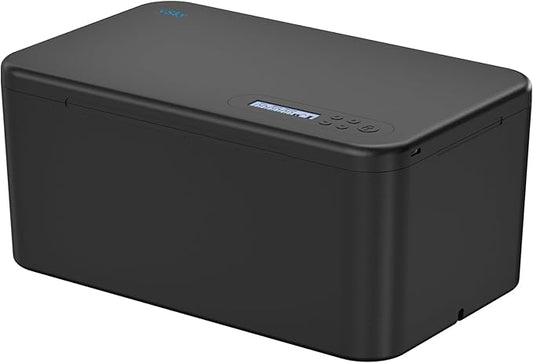 Safe Timed Lock Box, Phone Lock Box with Timer Unplug from Phones,Video Games,Social Media,Snacks&Cravings,Self-Control Lockable Storage Box, Phone Locker Time Locking Container for Better Habits