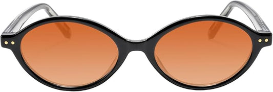 TIJN Olisa Blue Light Blocking Glasses for Women Men,Oval Glasses Frame Bluelight Glasses for Gaming/Computer/Screen