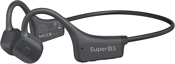 Bone Conduction Headphones Bluetooth Open Ear earphones IP67 Waterproof Wireless Headset Built in Mic Noise Canceling Sports Headphones Bluetooth for Running Driving Cycling Hiking Gym Workouts