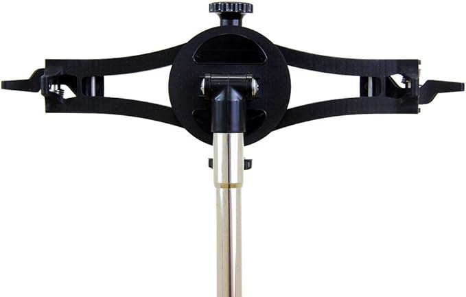 AirTurn Manos Universal Tablet and Phone Holder with Side Mount Clamp (Microphone and Mic Stand Not Included)