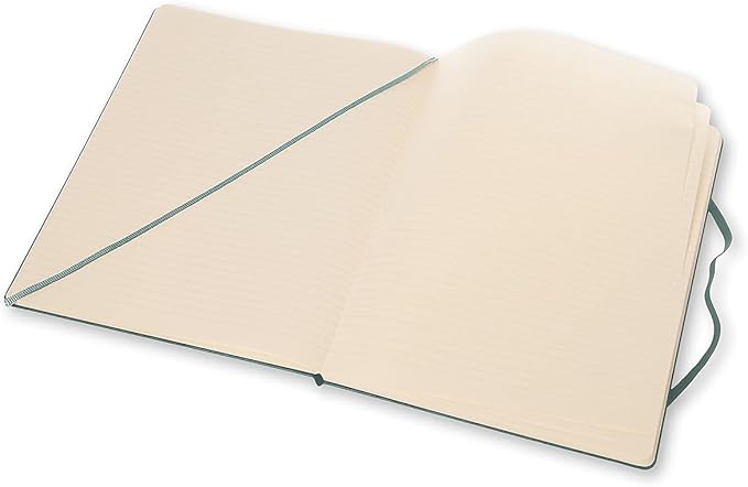 Moleskine Classic Notebook, Hard Cover, XL (7.5" x 9.5") Ruled/Lined, Forest Green, 192 Pages