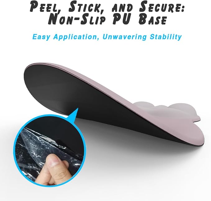 Ergonomic Mouse Pad with Wrist Rest Support&Gel Cushion for Desk; Cute Computer Decor Accessories for Women. Small Mousepad Mat Laptop Pads for Office&Home. Ergo Supplies & Aesthetic (06Sweet Dream)