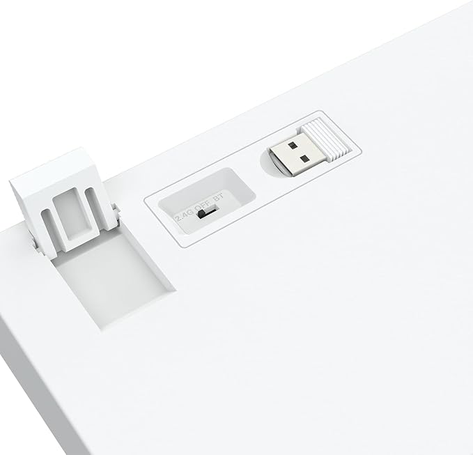 Redragon Wireless Gaming Keyboard, BT/2.4Ghz Tri-Mode Mechanical Keyboard with Aluminum Pannel, Hot-Swap Red Switch, Programmable 87 Keys TKL, LED Rainbow Backlit - K552WLR-KRS(Neo Nocturne)