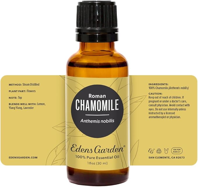 Edens Garden Chamomile- Roman Essential Oil, 100% Pure Therapeutic Grade (Undiluted Natural/Homeopathic Aromatherapy Scented Essential Oil Singles) 30 ml