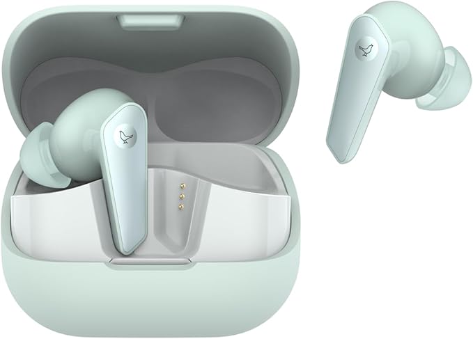 Libratone AIR+ 3 True Wireless in-Ear Headphones, Industry Leading Active Noise Cancelling, 11mm Dynamic Drivers, IP54 Rated dust and Water Resistent, 24 Hours of Battery Life (Green)