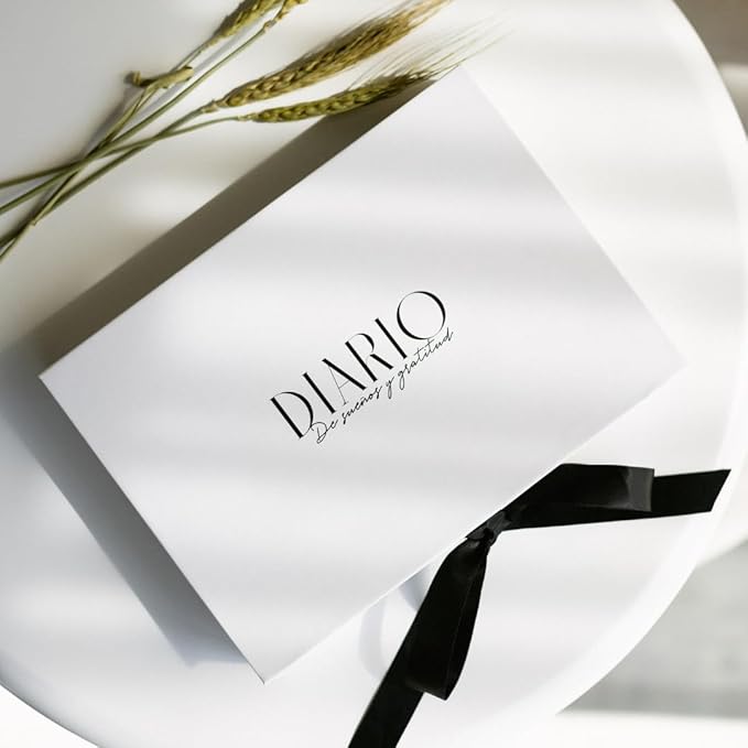 Daily Gratitude Journal & Dreams Planner Undated | For Mindfulness, Purpose & Success | Includes Mirror for Affirmations & Luxury Gift Box (Spanish Edition) – Stay present while achieving your dreams - Diario de Sueños y Gratitud