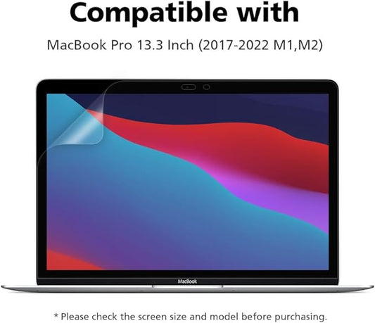 Anti Blue Light Matte Screen Protector for MacBook Pro 13.3" (2017-2022 M1,M2) | Anti-Glare | Reducing Eye Fatigue with Blue Light Blocking Filter