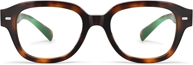 Dollger Blue Light Blocking Glasses For Woman Square Men Rectangle Computer BlueLight Glasses Non-Prescription Glasses