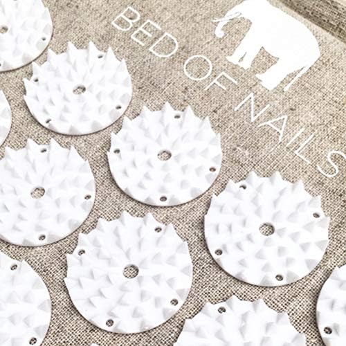 Original Premium Comfortable ECO Acupressure Pillow Lumbar Cushion, 2142 Acupuncture Pressure Points for Neck Pain, Back Pain, Stress Relief with Drawstring Bag, 15x6x4