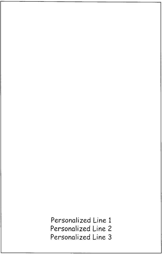 MADE IN USA – Debra Dale Designs 4x6" Customizable Memo Pads – Unruled, 50 Sheets Each – Choose 18, 36, or 54 Pads – Sustainable Office Notepads