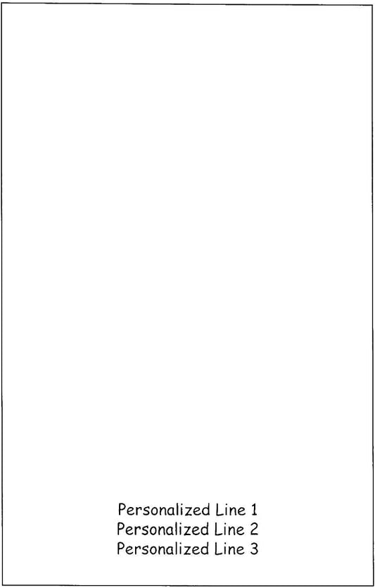 MADE IN USA – Debra Dale Designs 4x6" Customizable Memo Pads – Unruled, 50 Sheets Each – Choose 18, 36, or 54 Pads – Sustainable Office Notepads