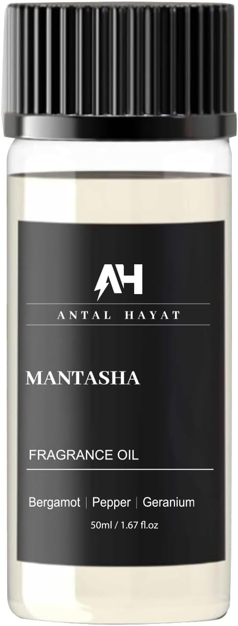Hotel Scents Diffuser Oil Mantasha 50ml – Inspired by Sauvage EDP – Bergamot, Pepper & Geranium – Premium Fragrance Oil for Waterless & Ultrasonic Diffuser – Luxury Scent Refill for Home & Office