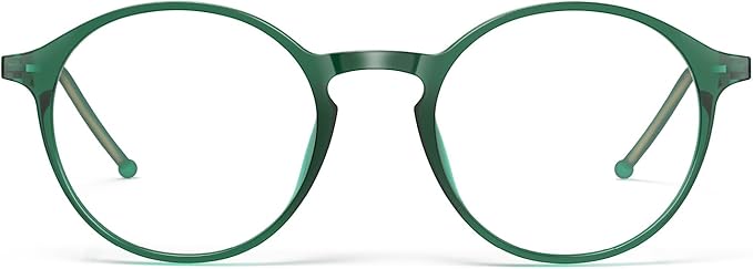 VISOONE Round Lightweight Blue Light Blocking Glasses Women Men Fashion Cute Thin Eyewear Niko