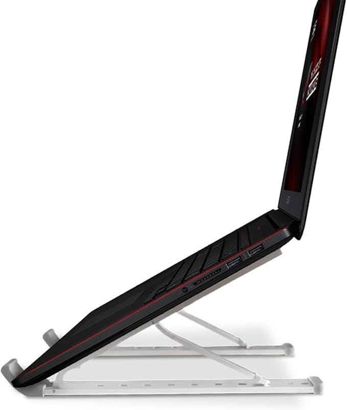 Laptop Stand for Desk,Foldable Aluminum Computer Stand Portable,Adjustable Tablet Holder, Compatible with MacBook Air Pro, Lenovo, Dell for 9.5"-15.6”