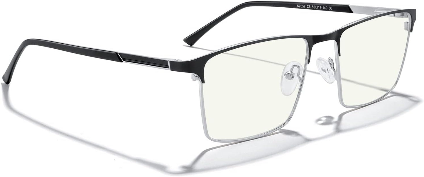 MERRY'S Men's Blue Light Blocking Glasses - Vintage Computer Reading Glasses for Men