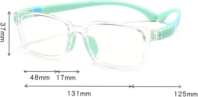 Kids Eyeglass Frame Blue Light Blocking Glasses Mobile Computer Anti-blue Light Glasses