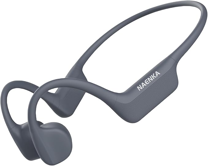 NANK Open-Ear Bone Conduction Headphones, Runner Neo Wireless Bluetooth 5.2 Bone Headphone with Built-in Dual Mic, IP66 Waterproof Headphones 10H Playtime for Running, Walking, Cycling, Workout